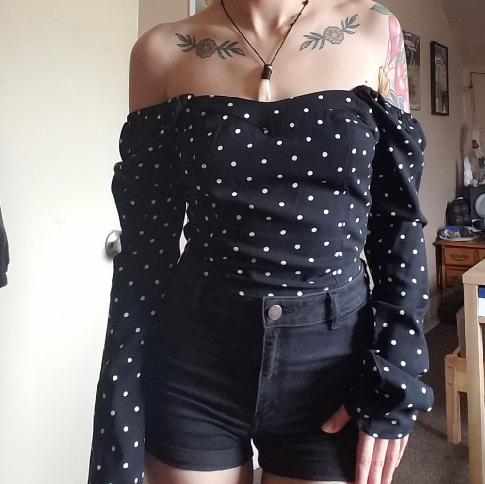 Off the shoulder top